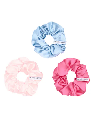 Oz Essentials Large Scrunchie Trio Set - Sunrise Slay