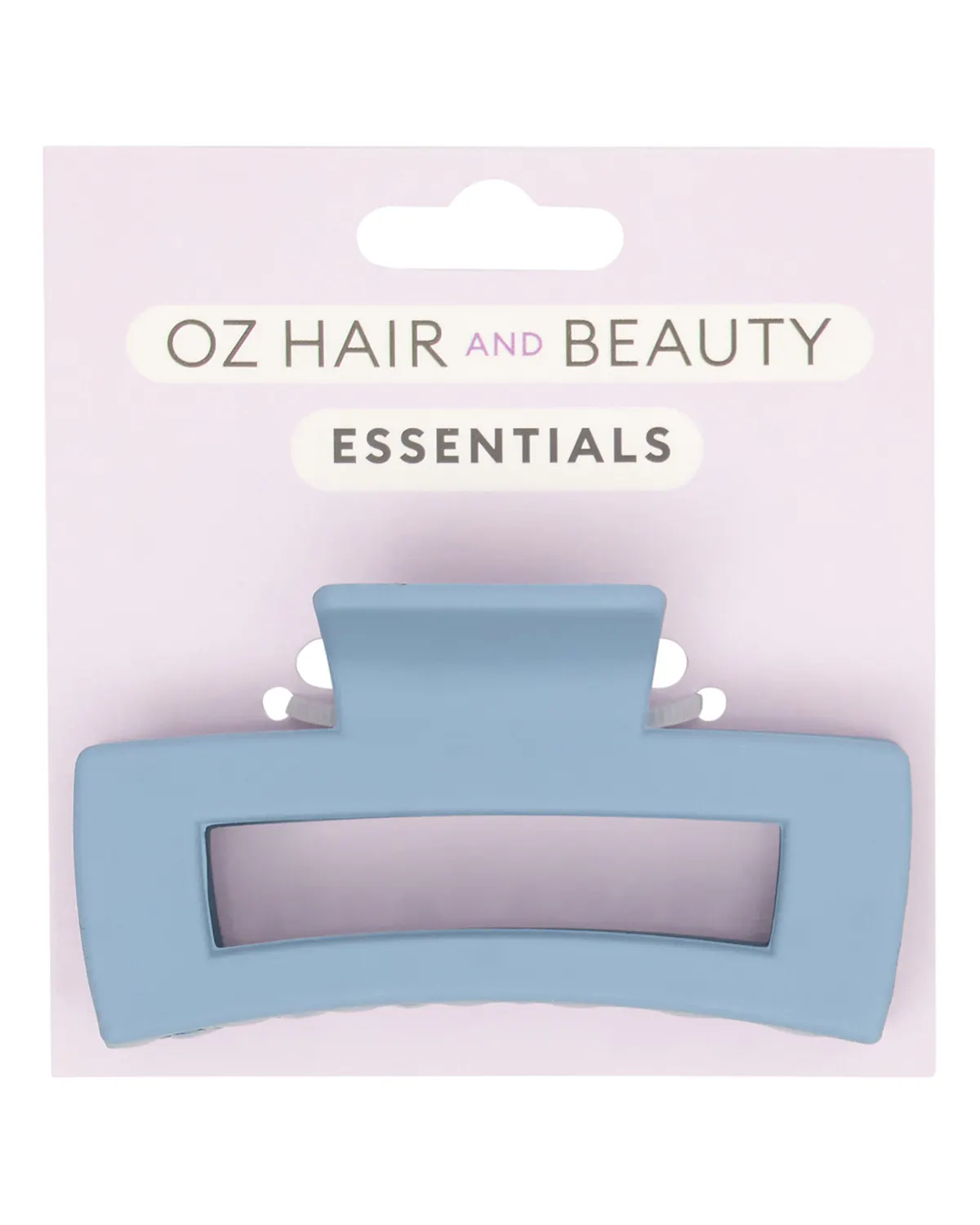 Oz Essentials Medium Claw Clip - Blue, view 2