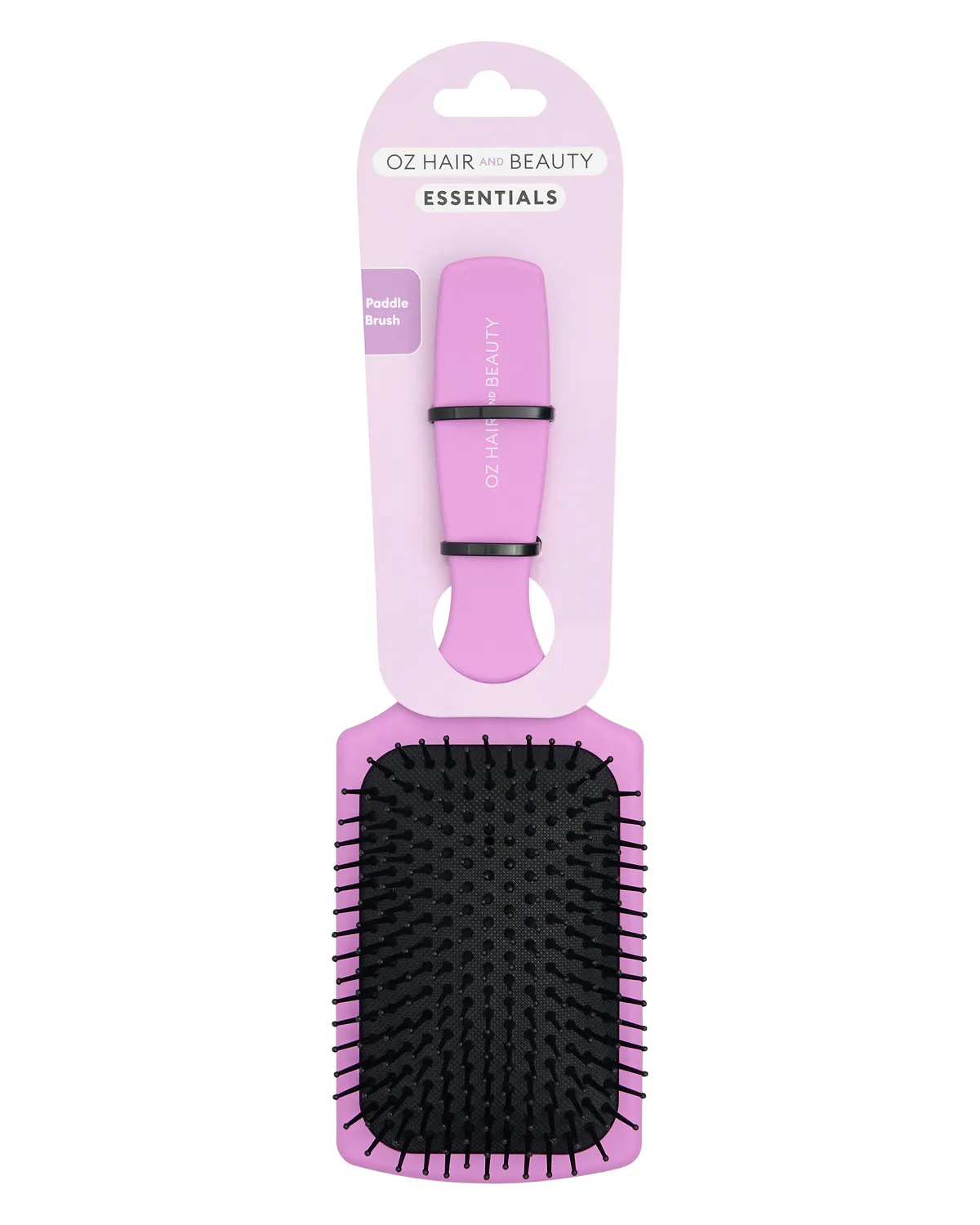 Oz Essentials Paddle Brush - Purple, view 2