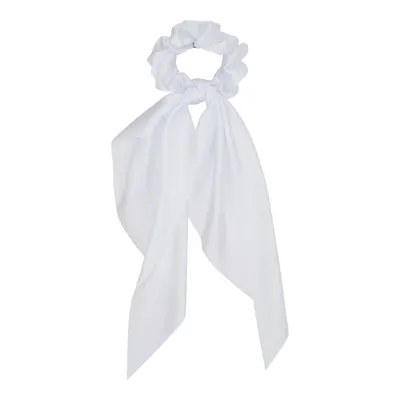 Oz Essentials Ribbon Scrunchie - White