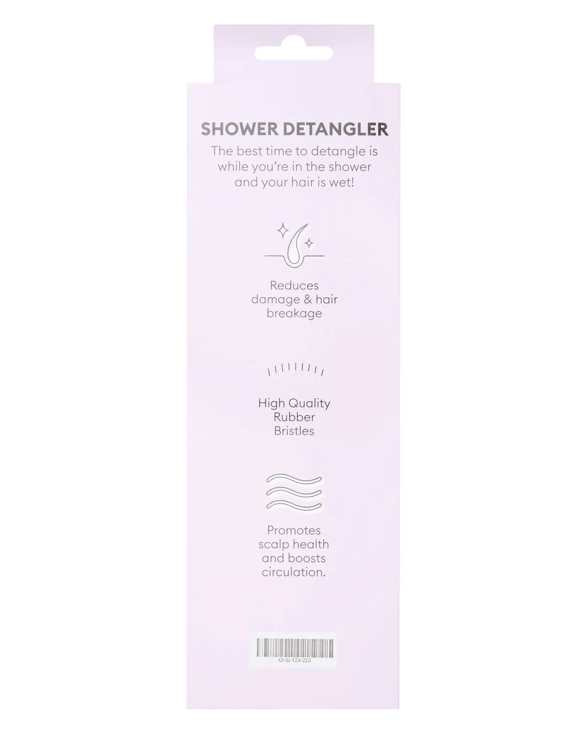 Oz Essentials Shower Detangler - Blue, view 4