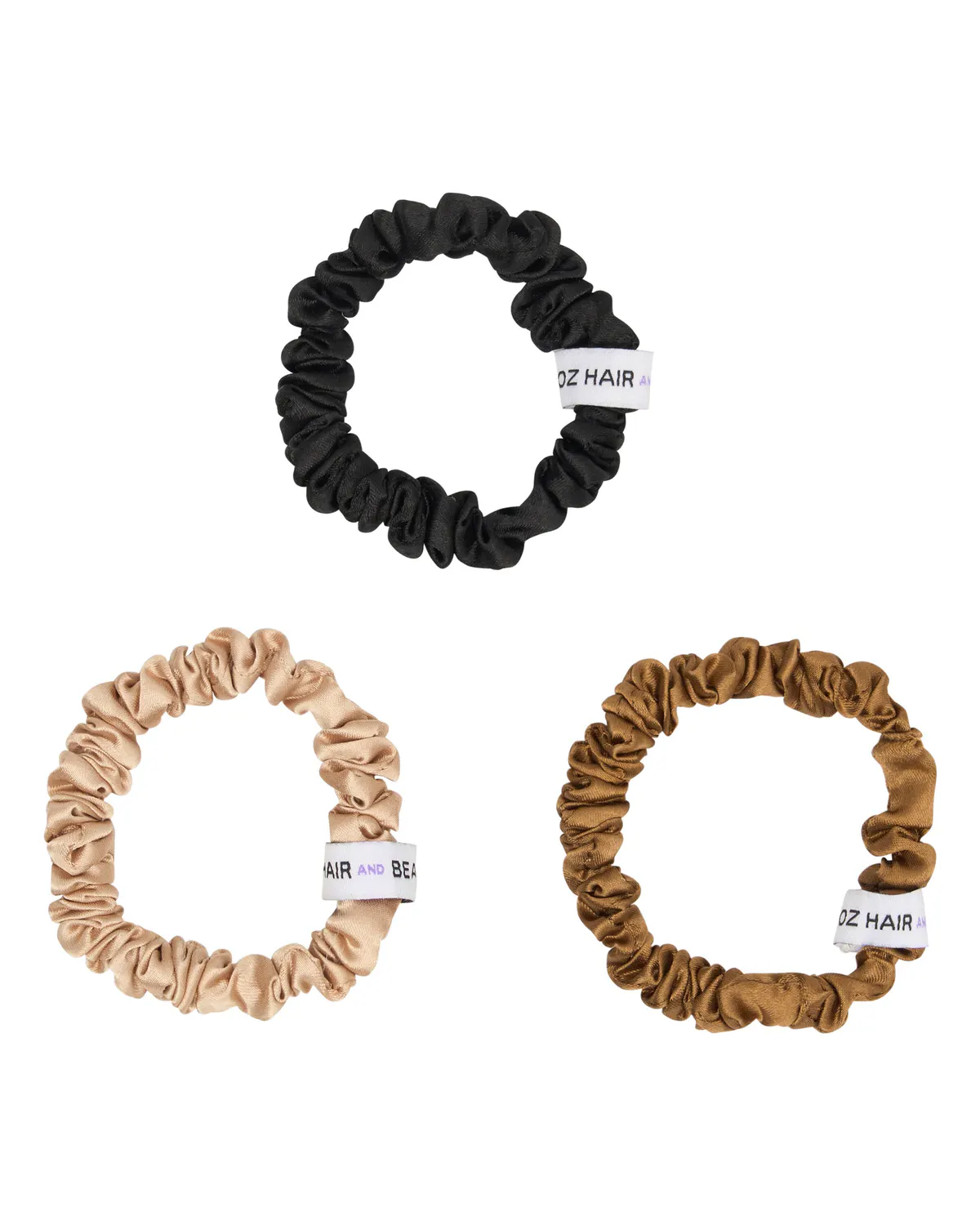 Oz Essentials Small Scrunchie Trio Set - Girls Night Out