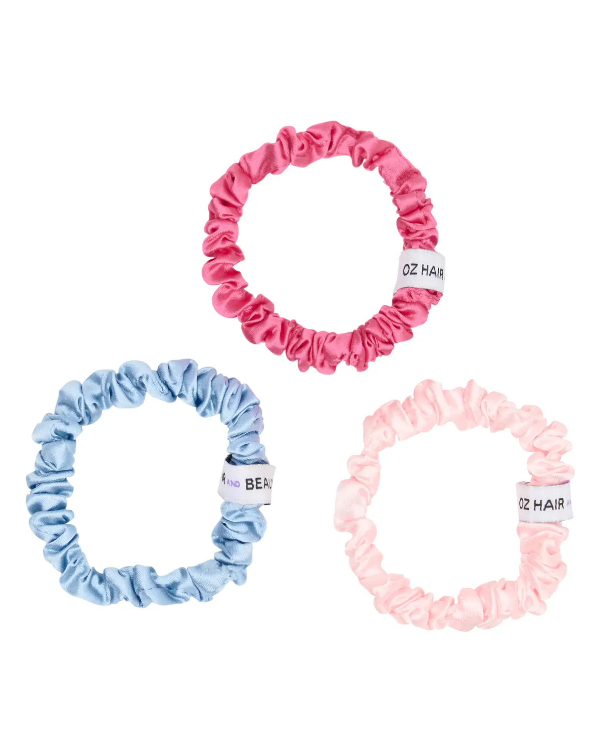 Oz Essentials Small Scrunchie Trio Set - Sunrise Slay