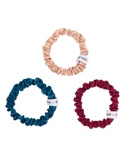 Oz Essentials Small Scrunchie Trio Set - Berry Bliss