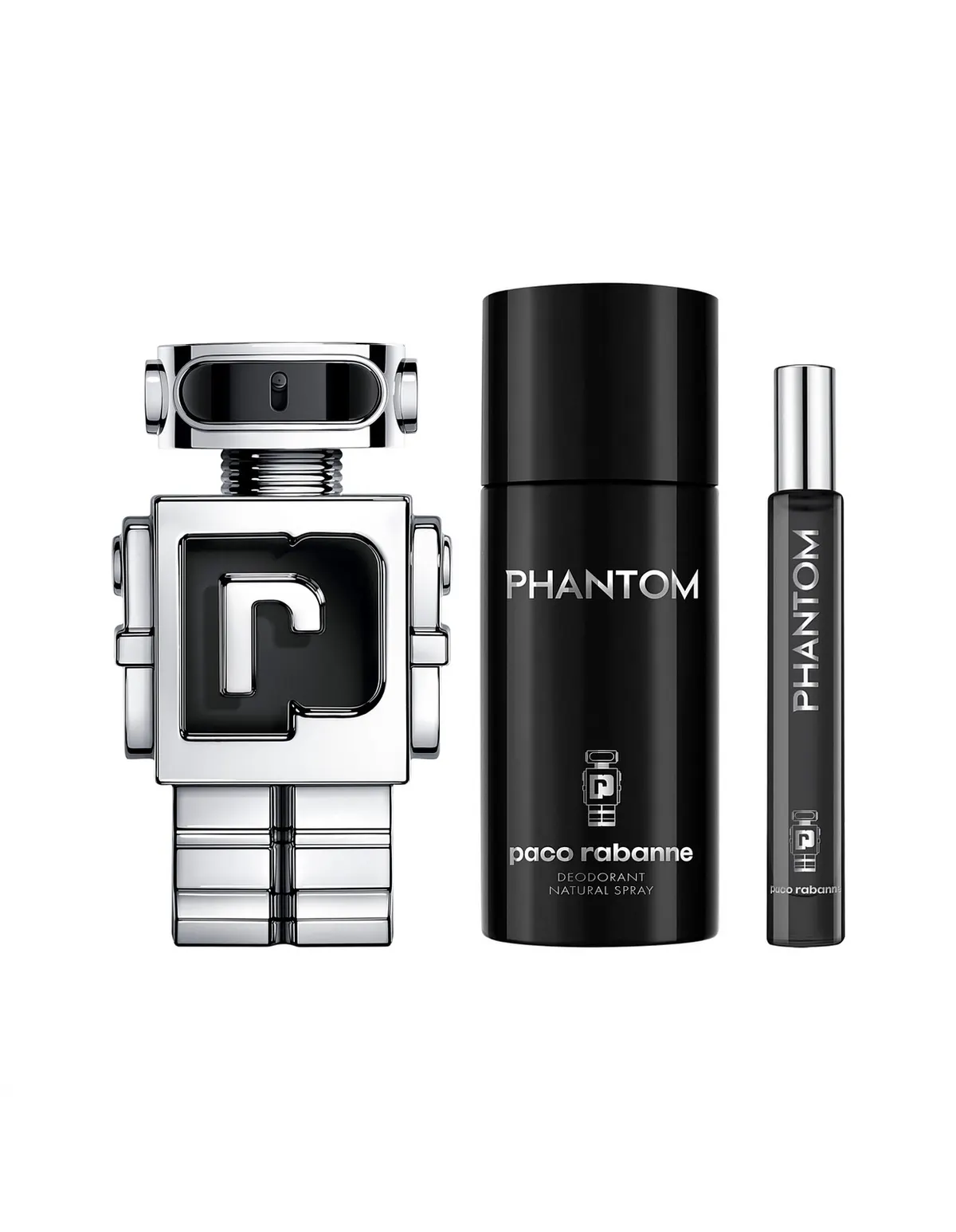 Paco Rabanne Phantom EDT 100ml 3 Piece Gift Set, view 2