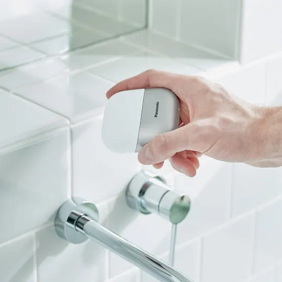 Panasonic 3-Blade Wet & Dry Compact Electric Shaver - White, view 6