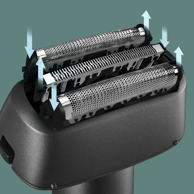 Panasonic Series 300 3-Blade Wet & Dry Electric Shaver - Black, view 3