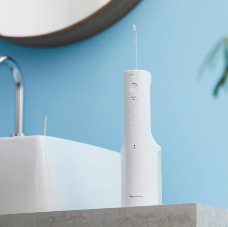 Panasonic Ultrasonic Cordless Water Flosser - White, view 3