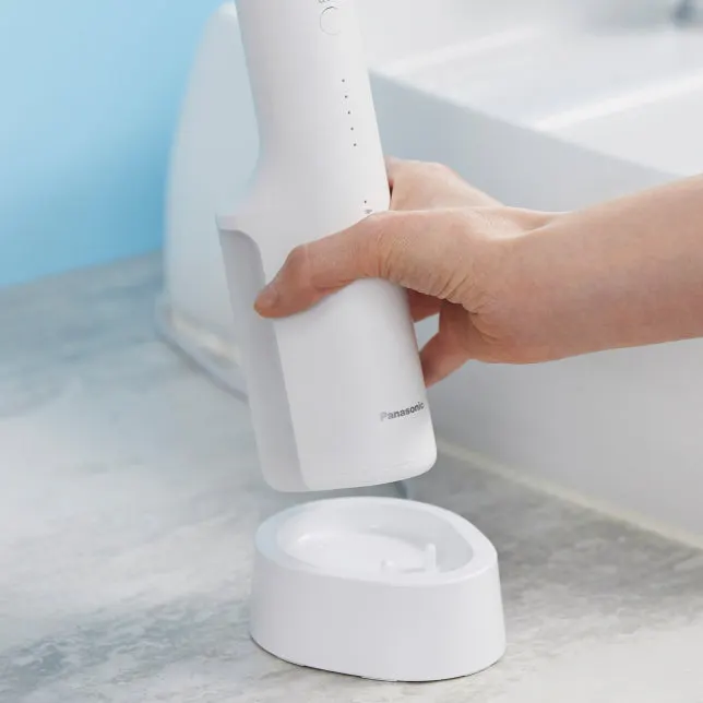 Panasonic Ultrasonic Cordless Water Flosser - White, view 5