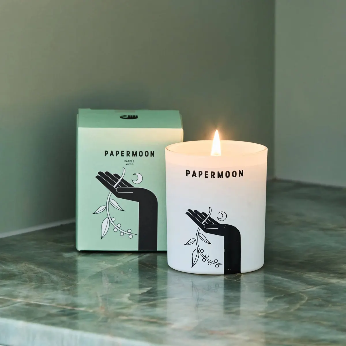Papermoon Wattle Candle 300g, view 2