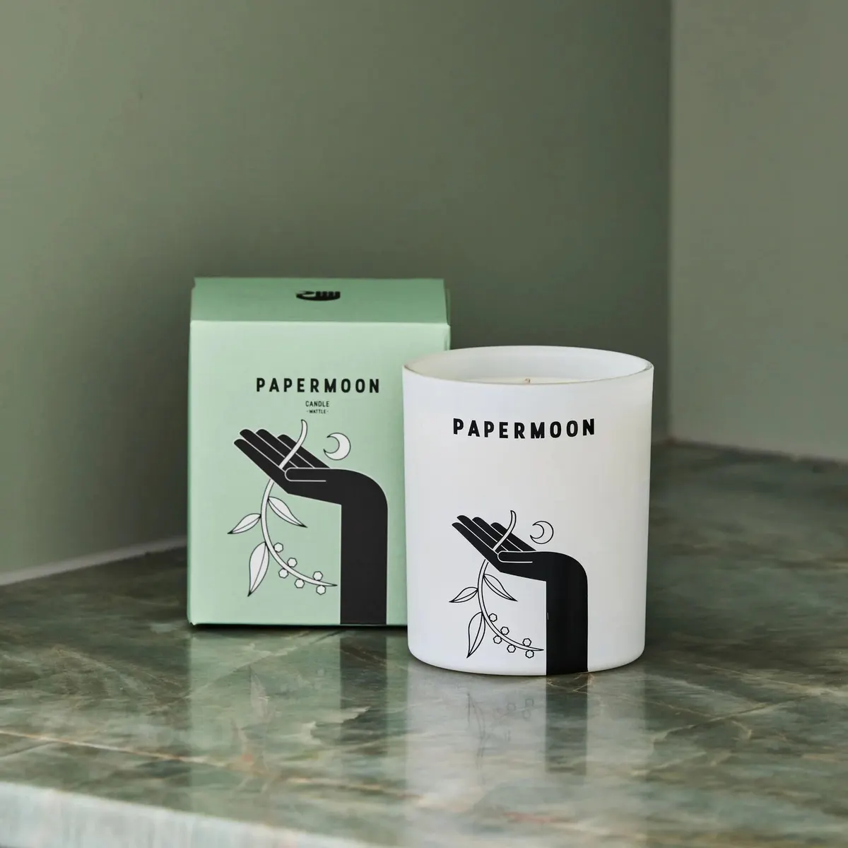 Papermoon Wattle Candle 300g, view 3
