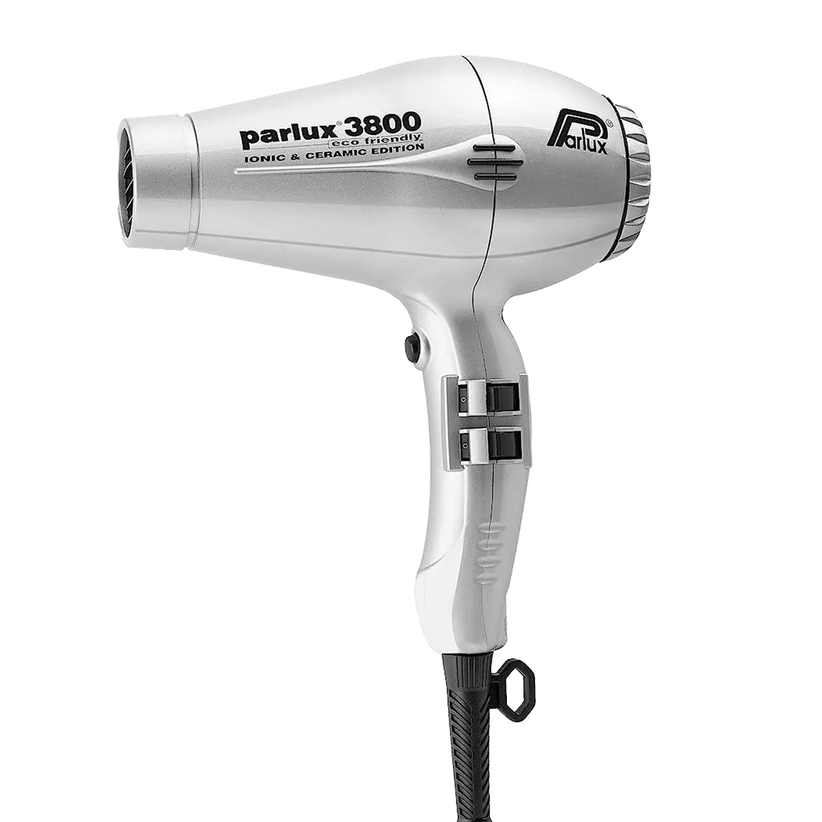 Parlux 3800 Ionic and Ceramic Hair Dryer - Silver