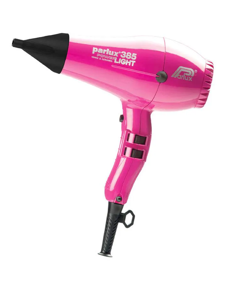 Parlux 385 Power Light Ceramic and Ionic Hair Dryer Fuchsia