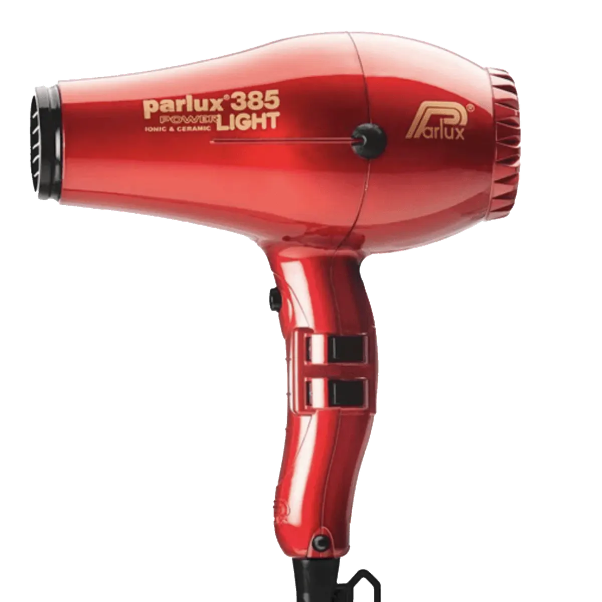 Parlux 385 Power Light Ceramic and Ionic Hair Dryer Red