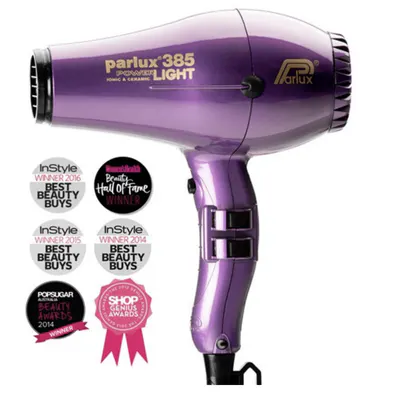 Parlux 385 Power Light Ceramic and Ionic Hair Dryer Violet