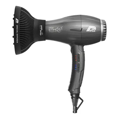 Parlux Ethos Dryer - Titanium with Diffuser