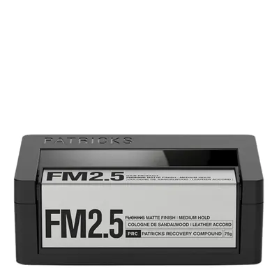 Patricks FM2.5 Super Matte Finish | Medium-High Hold Styling Product 75g