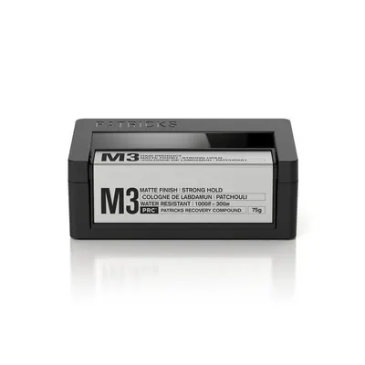 Patricks M3 Matte Finish | Strong Hold Styling Product 75g