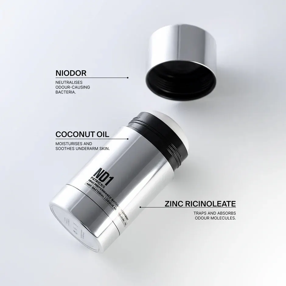 Patricks Travel ND1 | Natural Deodorant 32g, view 2
