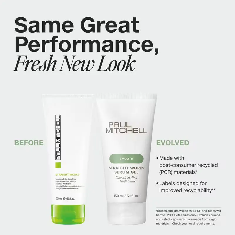 Paul Mitchell Straight Works Serum Gel 150ml, view 2