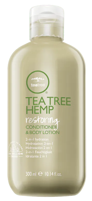 Paul Mitchell Tea Tree Hemp Restoring Conditioner and Body Lotion 300ml