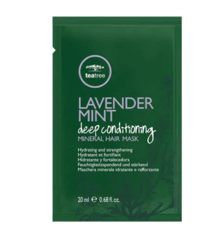 Paul Mitchell Tea Tree Lavender Mint Deep Conditioning Mineral Hair Mask 20ml Week 1