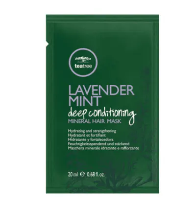 Paul Mitchell Tea Tree Lavender Mint Deep Conditioning Mineral Hair Mask 20ml Week 1
