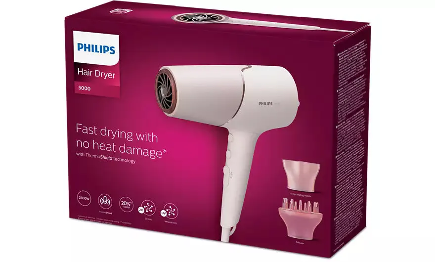 Philips Hair Dryer 5000 ThermoShield Sensor, view 9