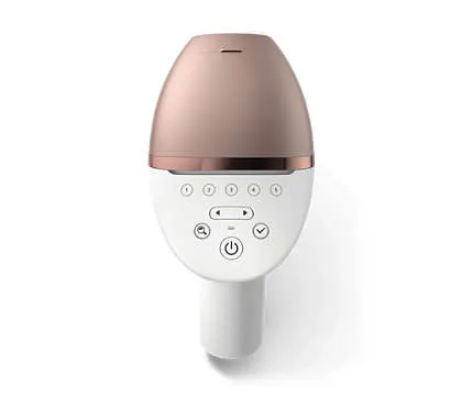 Philips Lumea IPL 8000 Series Hair Removal Device - White/Rose Gold, view 7