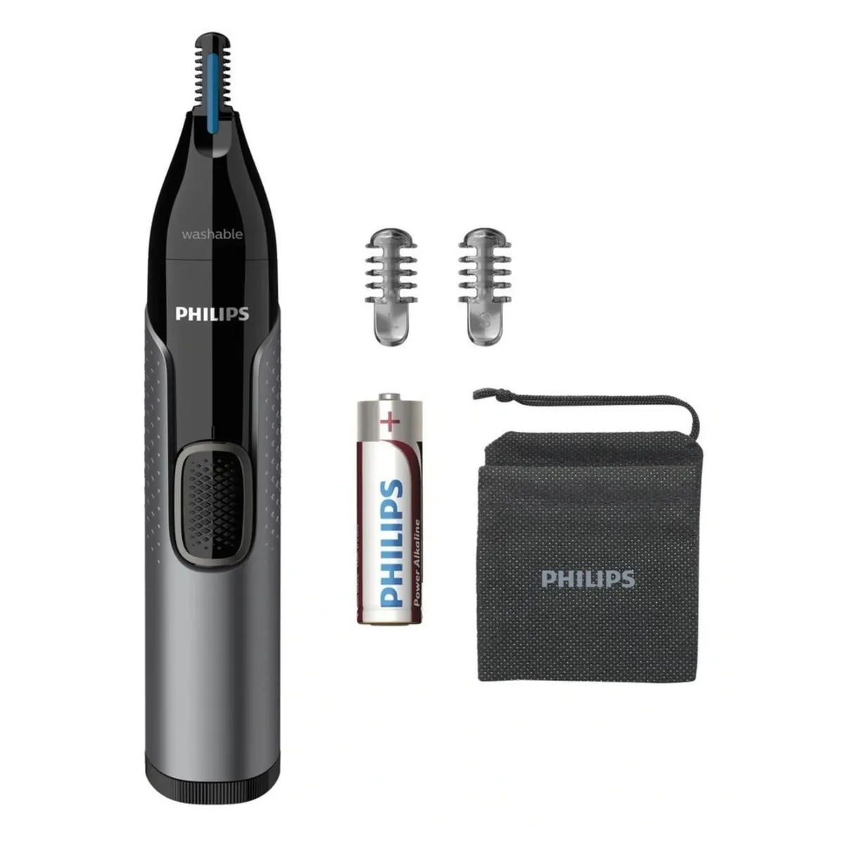 Philips Nose Trimmer Series 3000 - Gray/Black, view 2
