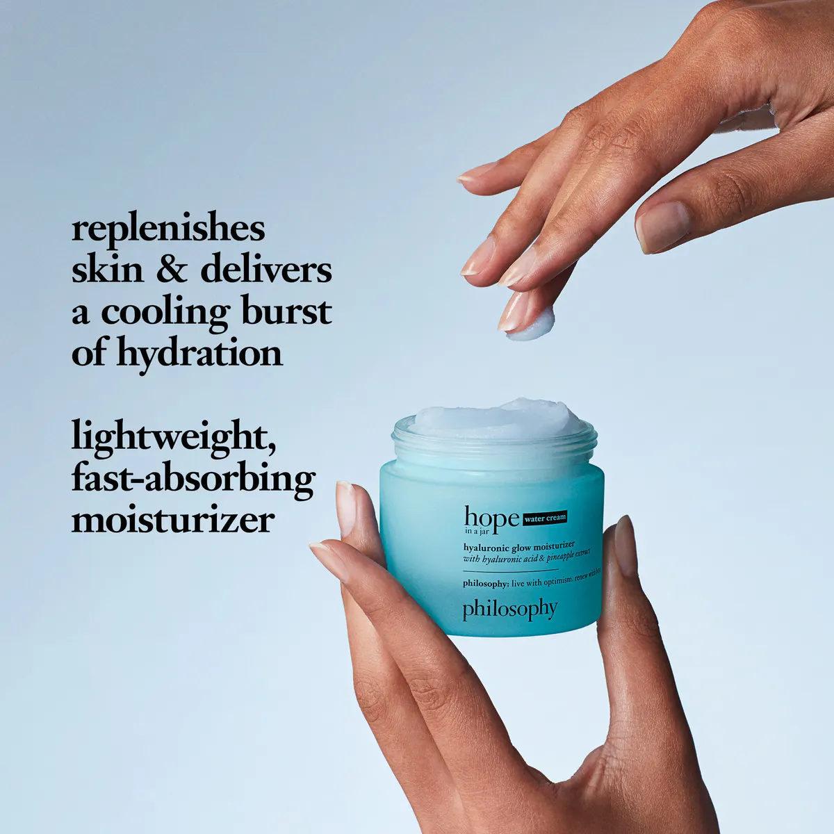 Philosophy Hope In A Jar Day Moisturising Water Cream 60ml, view 3