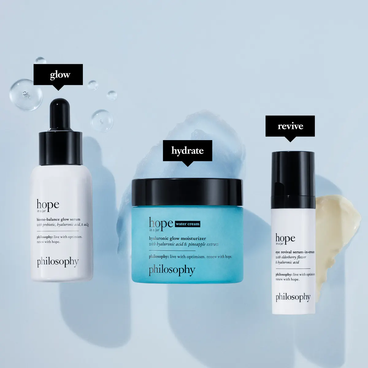 Philosophy Hope In A Jar Day Moisturising Water Cream 60ml, view 6