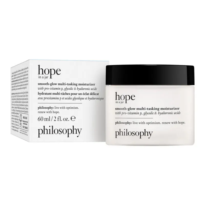 Philosophy Hope In A Jar Day Smooth Glow Multi-Tasking Moisturiser 60ml, view 3