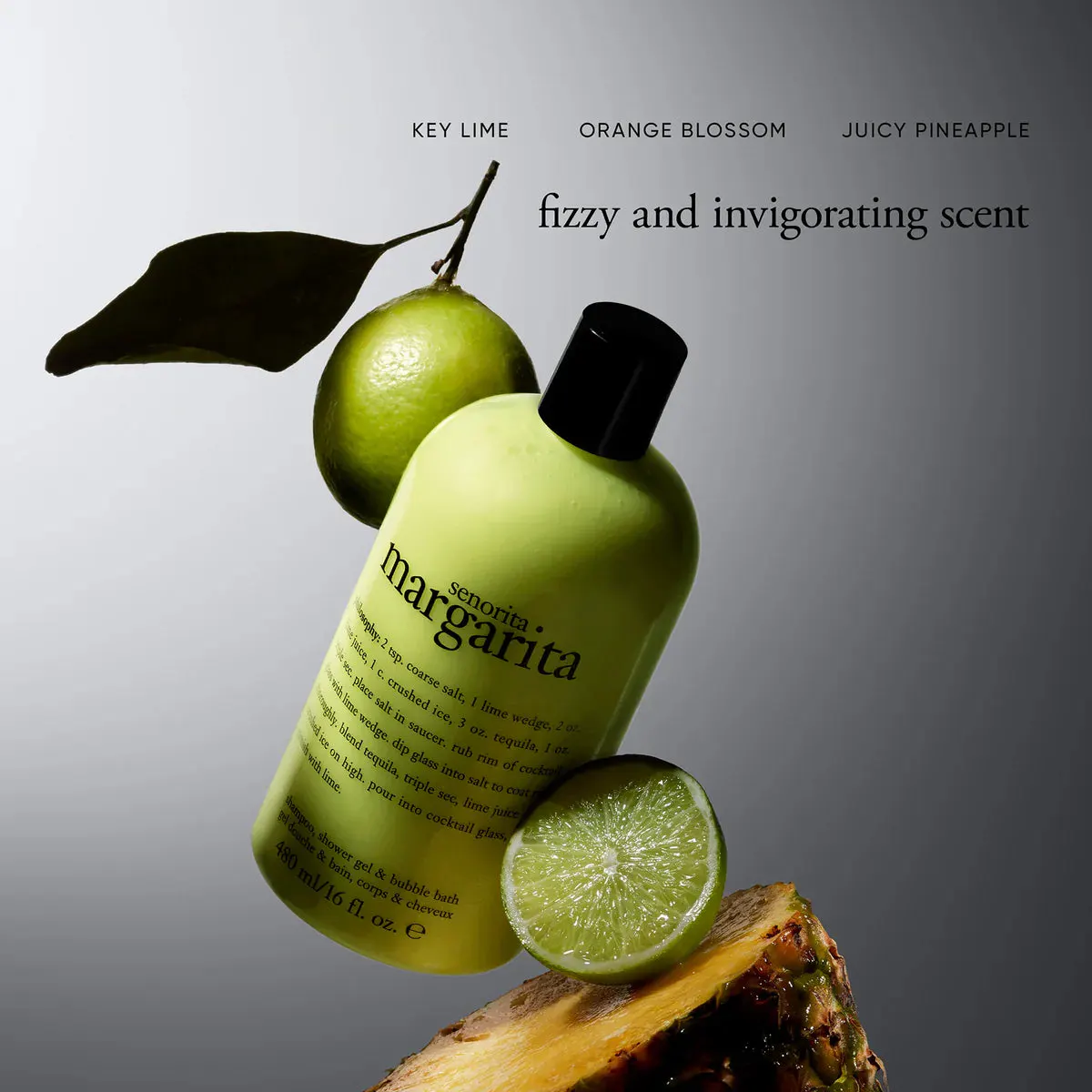 Philosophy Hydrating Shower Gel Senorita Margarita 480ml, view 4