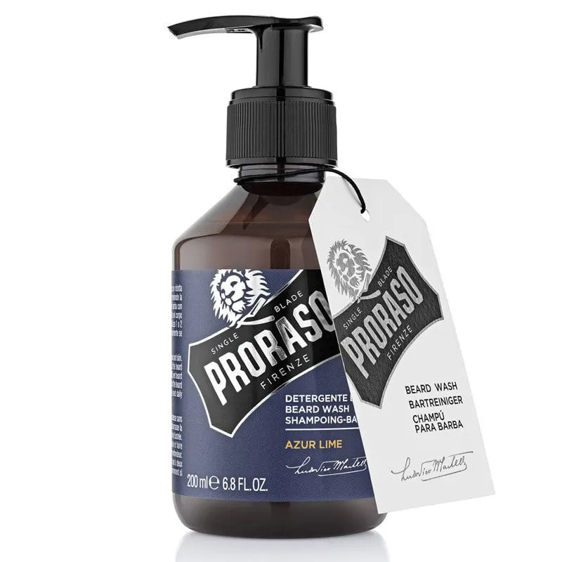 Proraso Beard Wash Azur Lime 200ml, view 2