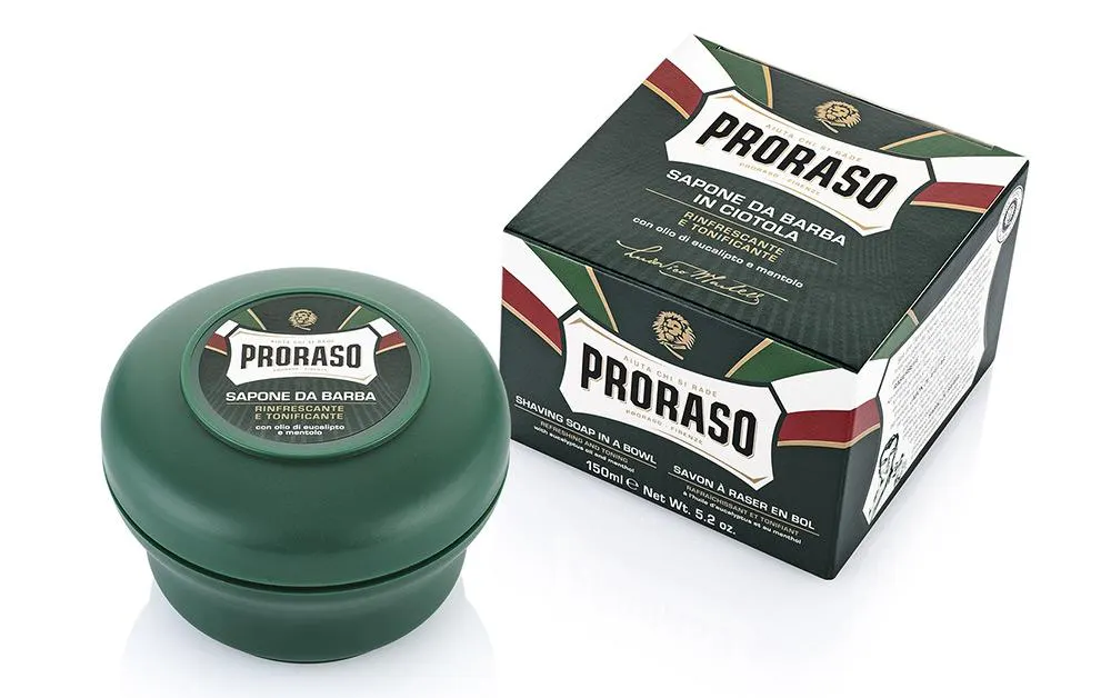 Proraso Shaving Soap In A Bowl: Refreshing 150ml