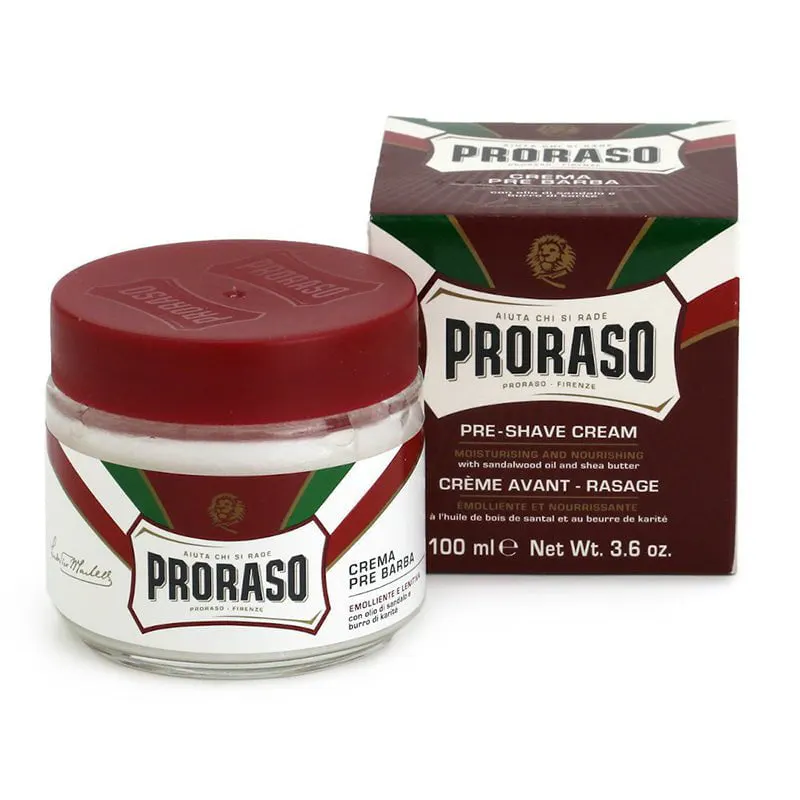 Proraso Pre-Shave Cream Tub Coarse Beards 100ml, view 2