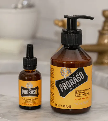 Proraso Wood & Spice Beard Bundle, view 4