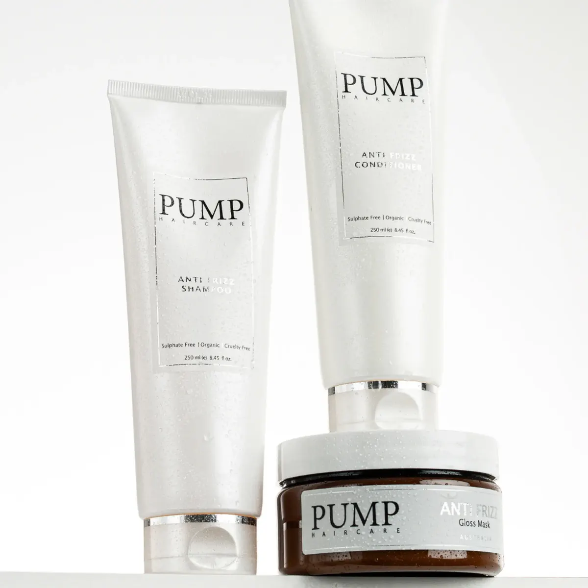 Pump Haircare Anti Frizz Conditioner 250ml, view 4