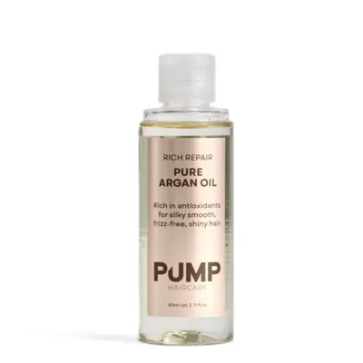 Pump Haircare Rich Repair Pure Argan Oil 60ml