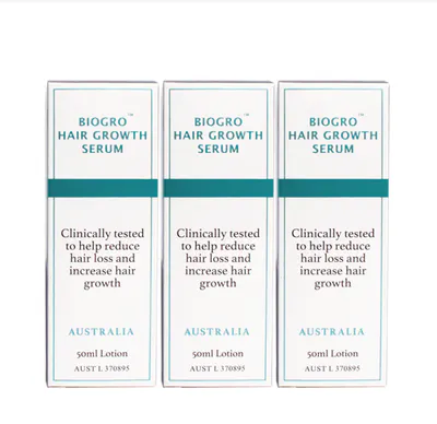 Pump Haircare BioGro Hair Serum 50ml Trio Bundle