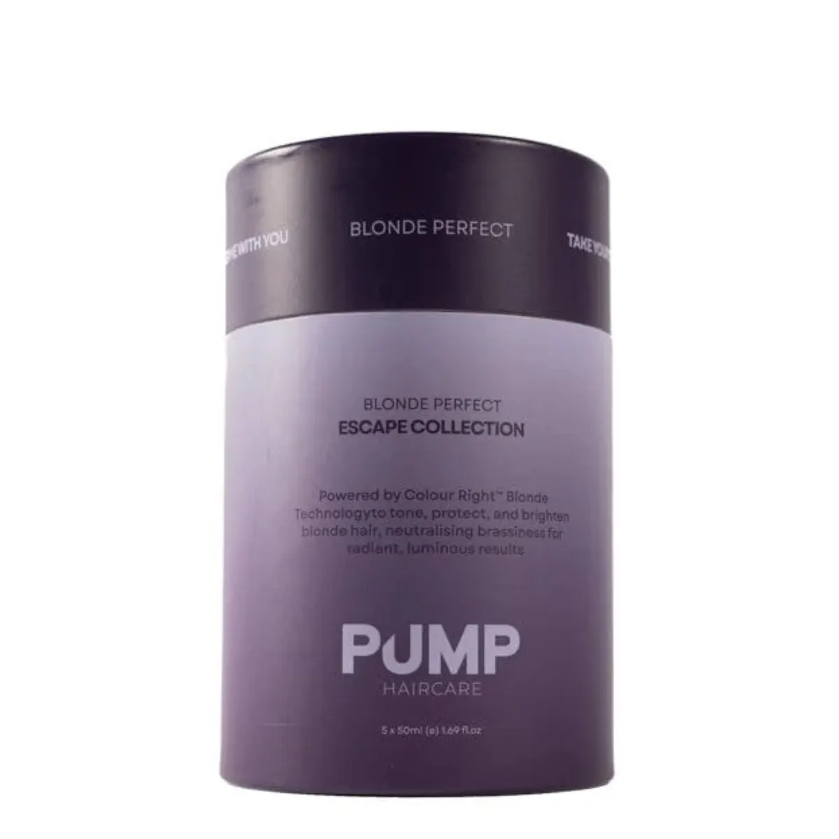 Pump Haircare Blonde Perfect Escape Collection Travel Pack, view 2