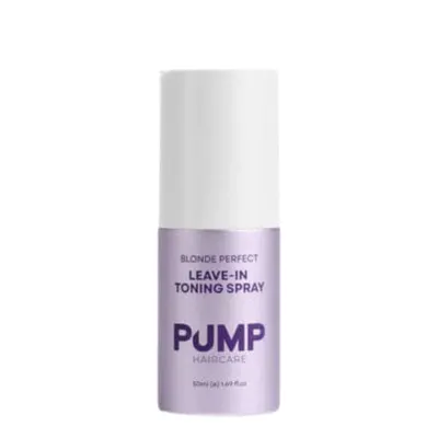 Pump Haircare Blonde Perfect Leave-In Toning Spray Travel Size 50ml