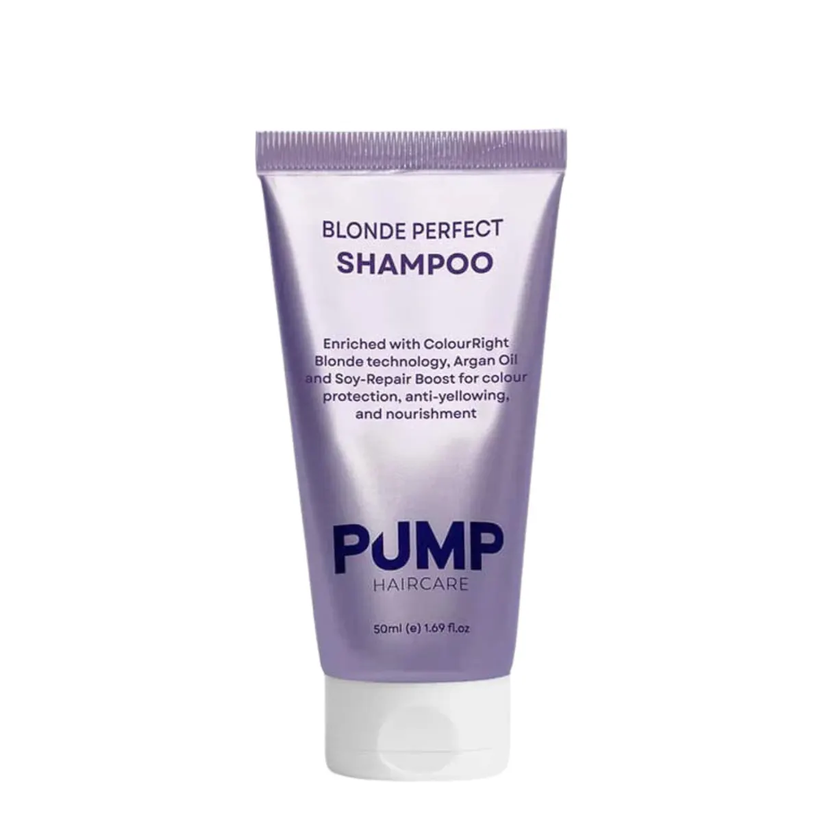 Pump Haircare Blonde Perfect Shampoo Travel Size 50ml