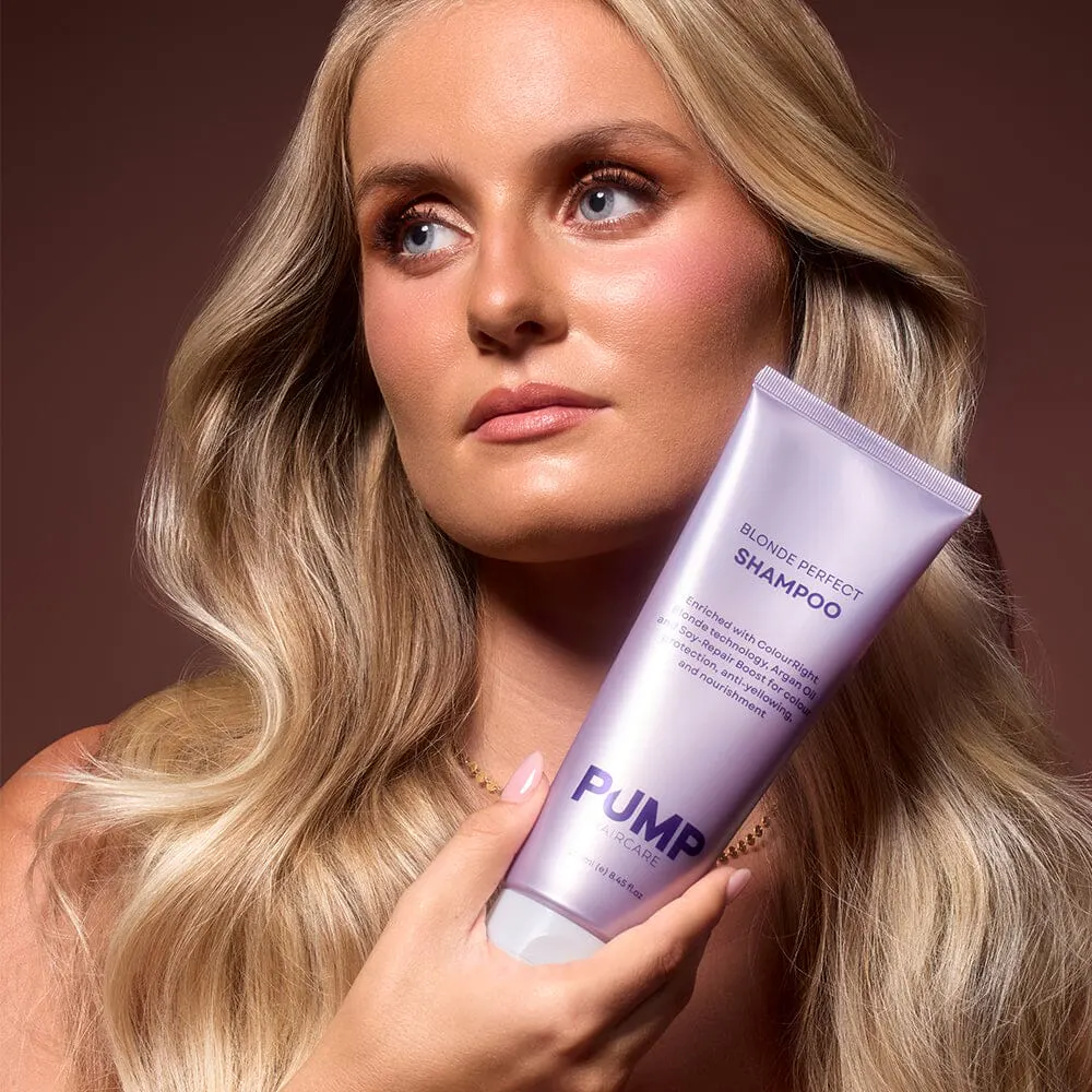 Pump Haircare Blonde Perfect Shampoo Travel Size 50ml, view 2