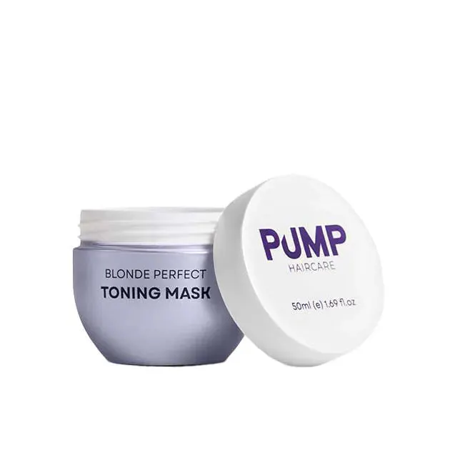 Pump Haircare Blonde Perfect Toning Mask Travel Size 50ml, view 3
