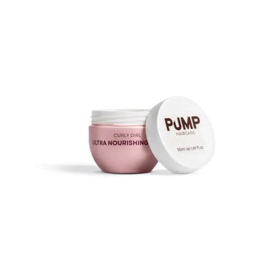 Pump Haircare Curly Girl Ultra Nourishing Mask Travel Size 50ml, view 3