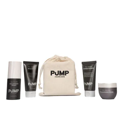 Pump Haircare Full Volume Escape Collection Travel Pack