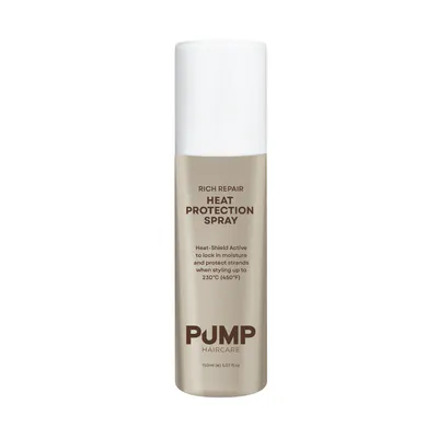 Pump Haircare Rich Repair Heat Protection Spray 150ml