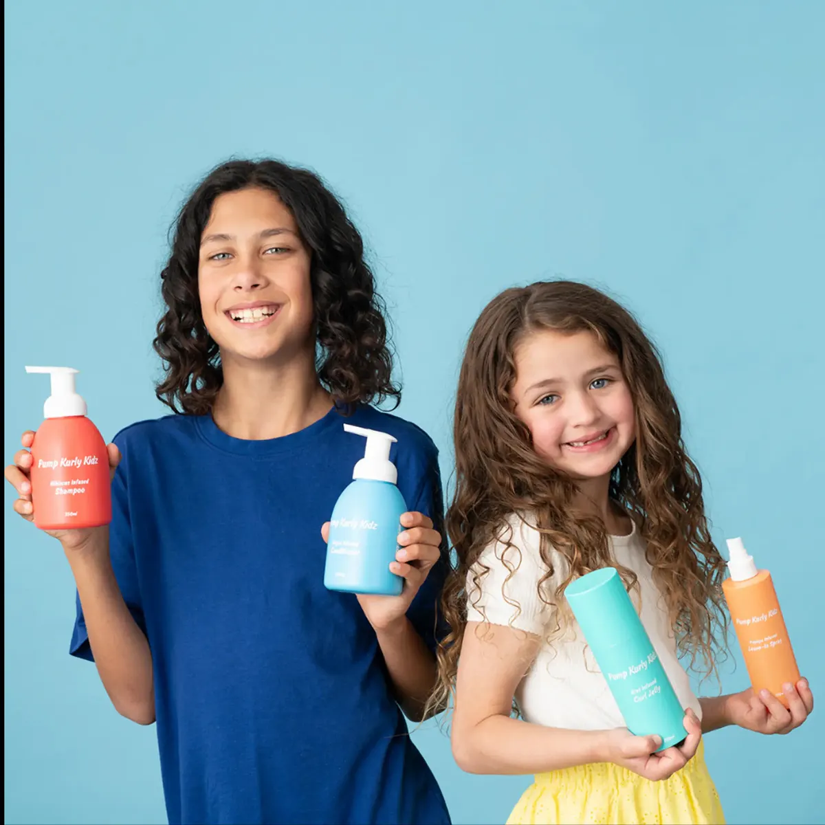 Pump Haircare Kurly Kidz Quad Bundle, view 2